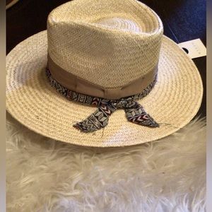 SSLE Wyeth Boho straw rancher